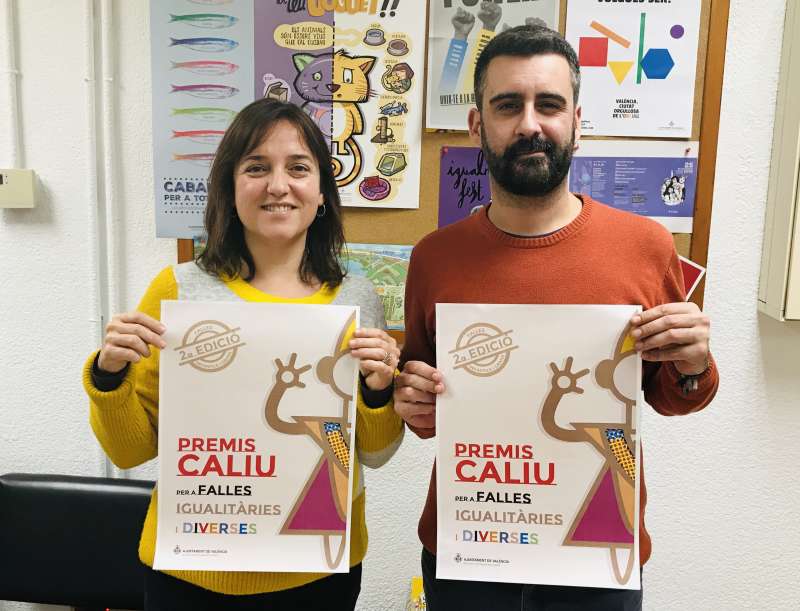 La segona edició dels Premis Caliu reconeixeran la igualtat i inclusió en les Falles de València