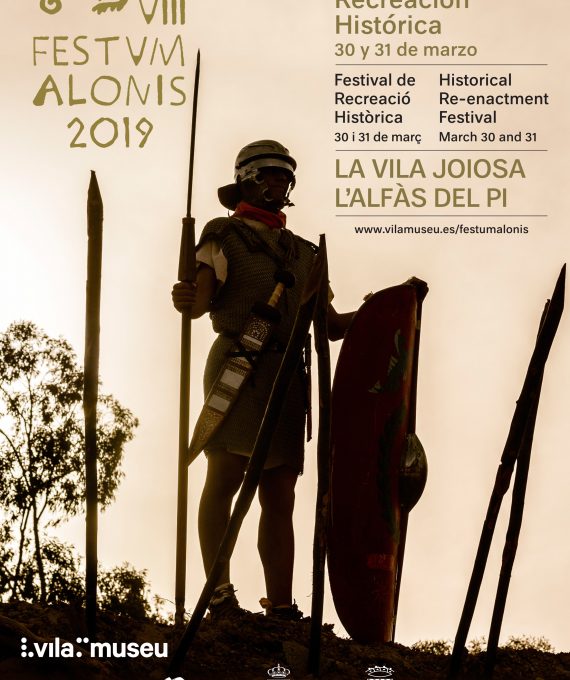 El evento de recreación histórica romana FESTVM ALONIS se celebrará en la Vila y L’ Alfàs del Pi