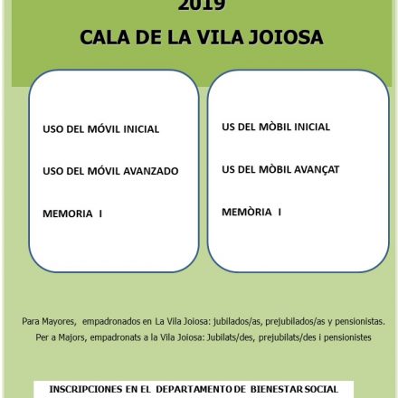 La Vila Joiosa organitza tallers del programa Activa- T per a persones majors en la Cala