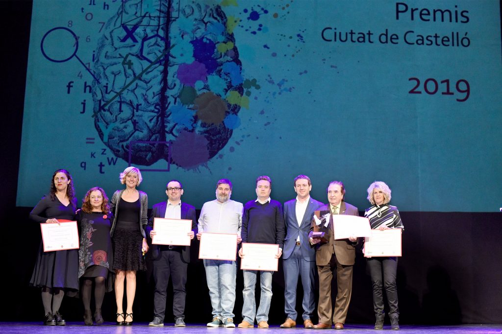 L’Ajuntament lliura els Premis Ciutat de Castelló 2019 al Teatre del Raval